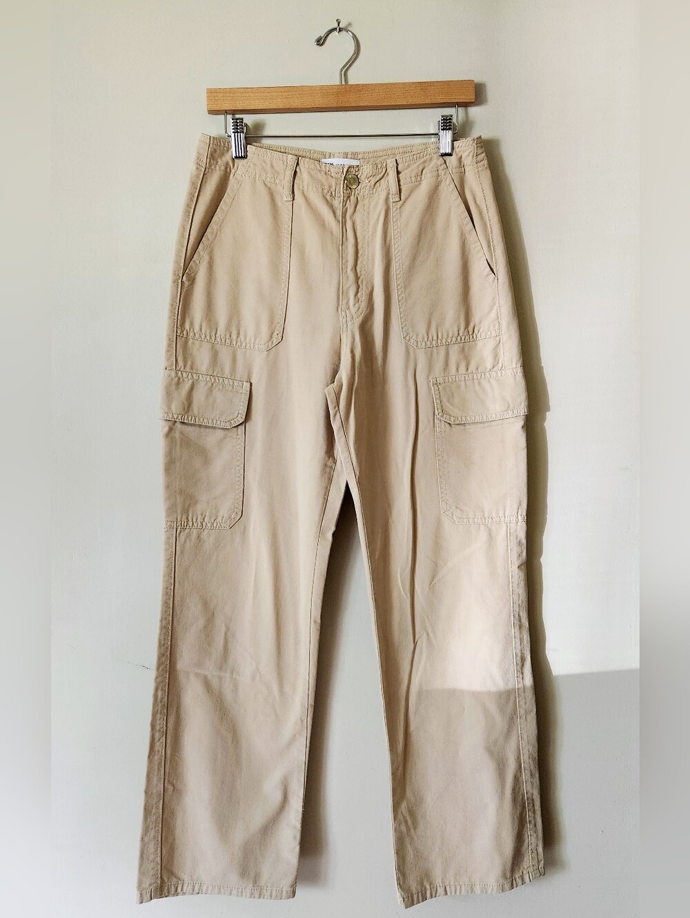 Zara Khaki Cargo Pants Sz 6